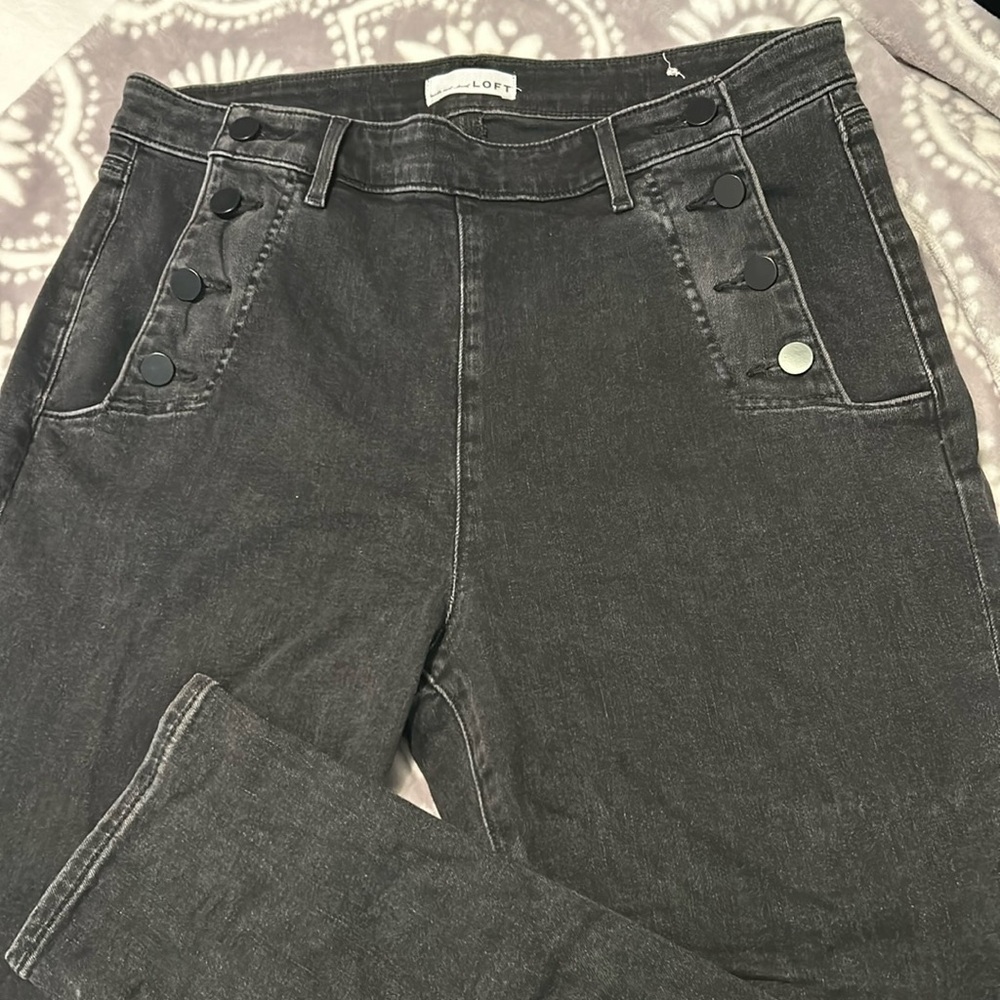 Loft Black Jeans